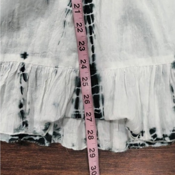 Soft Surroundings Womens Crinkle Tie-Die Kimono Robe Dress/Beach Cover Up XL - Picture 7 of 8